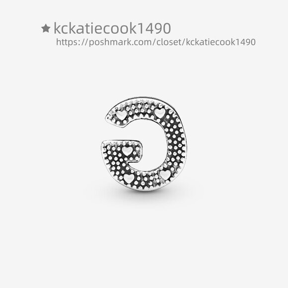 Pandora Letter G Alphabet Charm - Picture 4 of 6